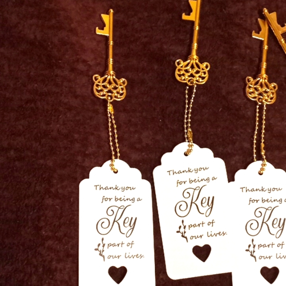 Gold plated keys